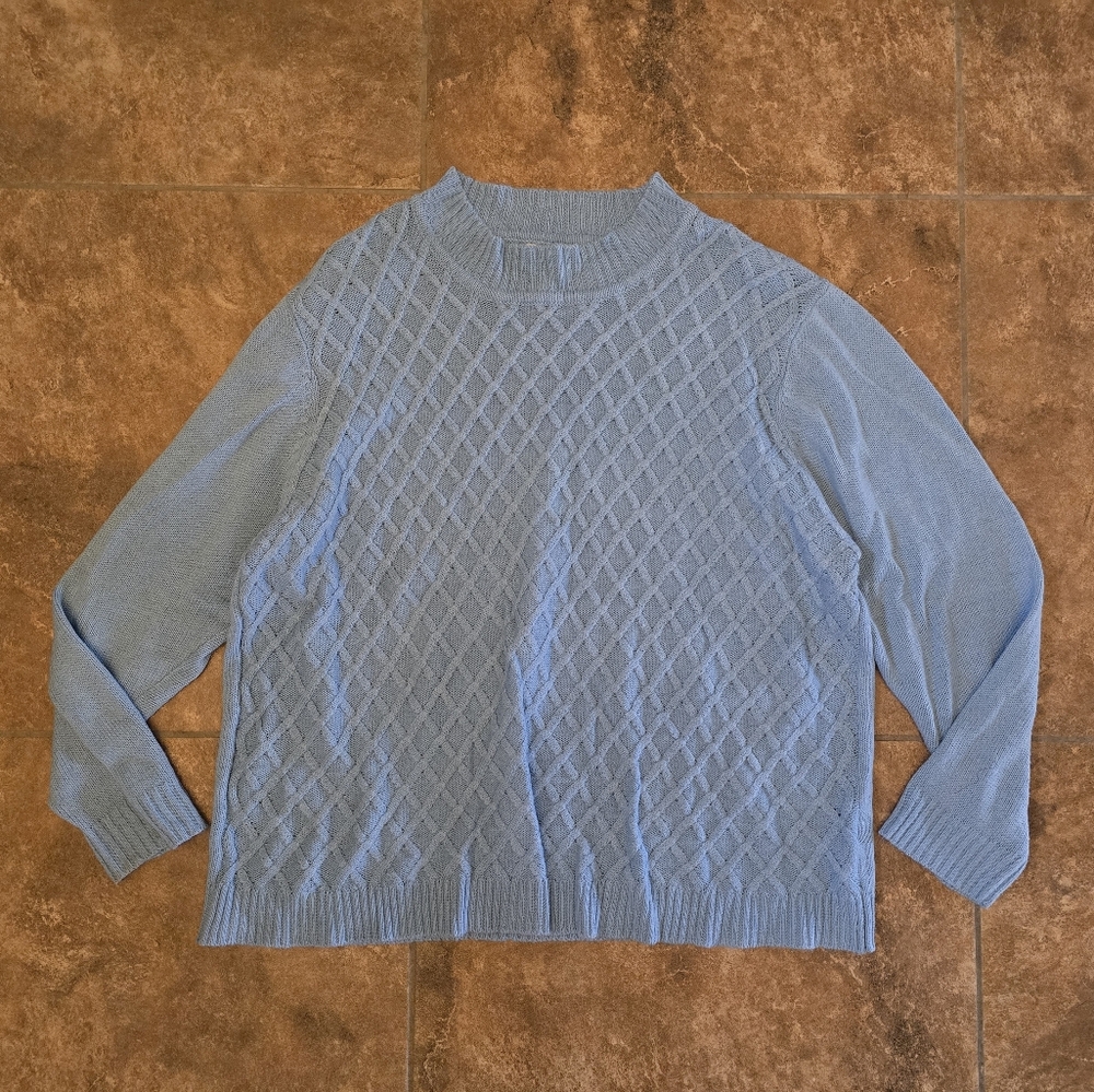 Dust Blue | CW CLASSICS | Detailed Sweater